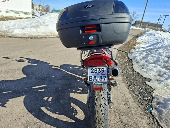 1998 Honda CB 600F Hornet, красный, 305000 рублей - вид 3