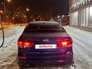 2016 Kia Rio III Рестайлинг, синий, 870000 рублей, вид 5