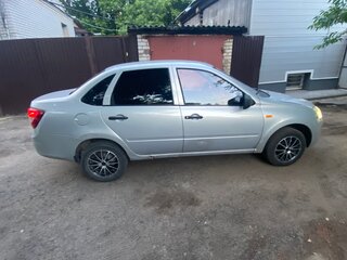 2012 Lada (ВАЗ) Granta I, серебристый, 295000 рублей, вид 3
