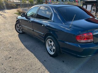 2006 Hyundai Sonata ТагАЗ IV (EF) Рестайлинг, синий, 470000 рублей, вид 2