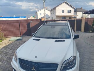 2013 Mercedes-Benz GL-Класс 500 II (X166), белый, 1850000 рублей, вид 2