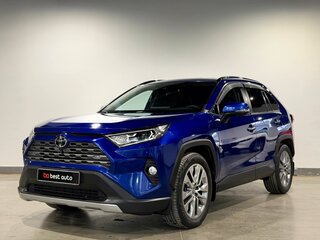 2021 Toyota RAV4 V (XA50), синий, 3190000 рублей, вид 1
