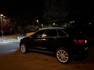 2009 Audi Q5 I (8R), чёрный, 1350000 рублей, вид 2