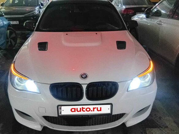 2006 BMW 5 серии 530i V (E60/E61), белый, 1240000 рублей - вид 3