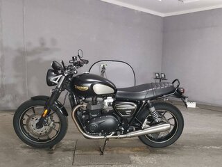 2021 Triumph Street Twin, чёрный, 747000 рублей, вид 1