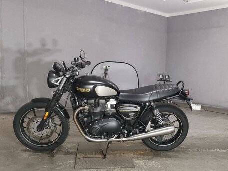 2021 Triumph Street Twin, чёрный, 747000 рублей, вид 1