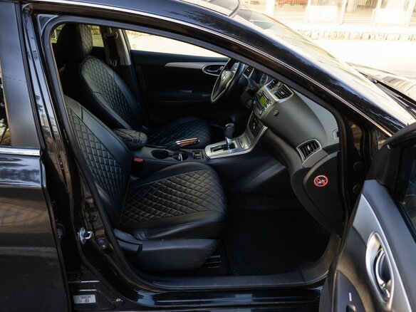 2015 Nissan Sentra VII (B17), чёрный - вид 14