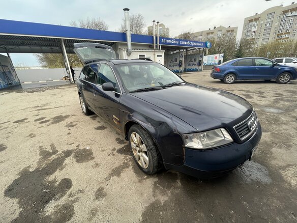 1998 Audi A6 II (C5), чёрный, 400000 рублей - вид 2