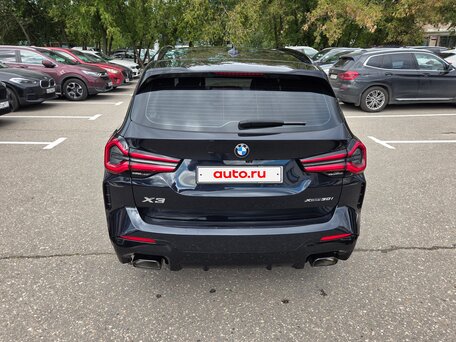2021 BMW X3 30i xDrive III (G01) Рестайлинг, чёрный, 4990000 рублей, вид 5