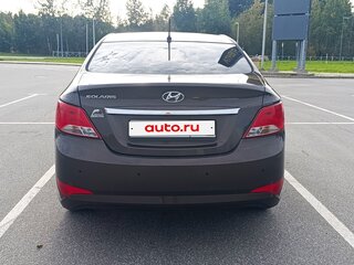 2016 Hyundai Solaris I Рестайлинг, коричневый, 980000 рублей, вид 5