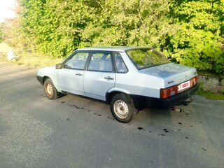 1998 Lada (ВАЗ) 21099, серебристый, 145000 рублей, вид 4