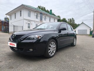 2008 Mazda 3 I (BK) Рестайлинг, чёрный, 800000 рублей, вид 2