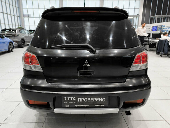 2004 Mitsubishi Outlander I, чёрный - вид 5