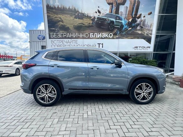 2022 Exeed LX I Рестайлинг, серый - вид 4