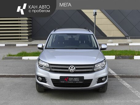 2013 Volkswagen Tiguan I Рестайлинг, серебристый, 1258000 рублей, вид 3