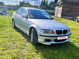 2002 BMW 3 серии 325xi IV (E46) Рестайлинг, серебристый, 1100000 рублей, вид 4