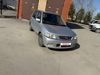 2002 Mazda Demio I (DW), серебристый, 210000 рублей, вид 2