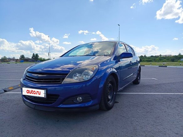 2008 Opel Astra H Рестайлинг, синий, 405000 рублей - вид 1