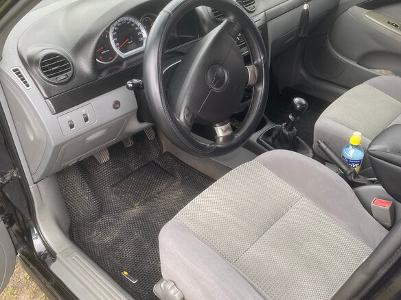 2009 Chevrolet Lacetti I, чёрный, 730000 рублей - вид 5