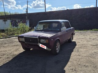2008 Lada (ВАЗ) 2107, пурпурный, 110000 рублей, вид 1