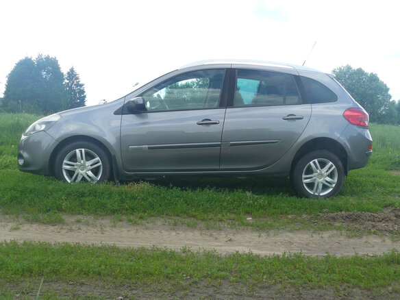 2009 Renault Clio III Рестайлинг, серый, 600000 рублей - вид 5
