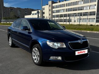 2009 Skoda Superb II, синий, 850000 рублей, вид 5