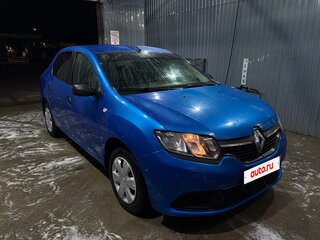 2014 Renault Logan II, синий, 529000 рублей, вид 4
