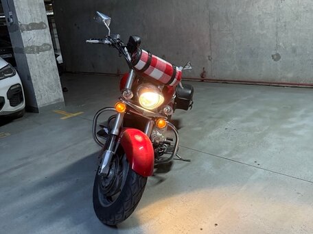 2002 Honda VTX 1800, красный, 780000 рублей, вид 4