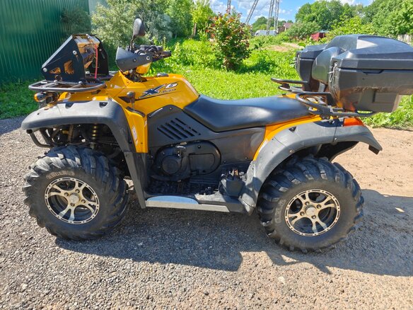 2014 CFMoto CF600-X6, жёлтый, 545000 рублей - вид 6