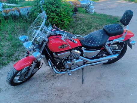 1993 Honda VF 750, красный, 380000 рублей, вид 3