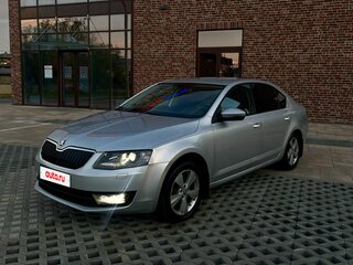 2014 Skoda Octavia III (A7), серебристый, 1350000 рублей, вид 1