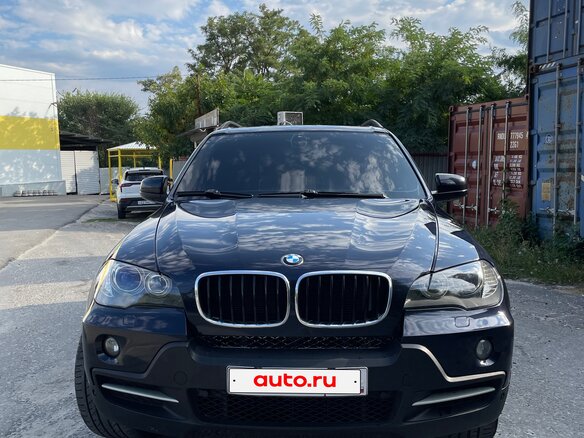 2007 BMW X5 48i II (E70), синий, 1099000 рублей - вид 5