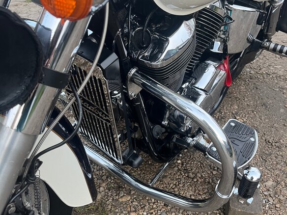 1999 Honda Shadow 400, бежевый, 325000 рублей - вид 13