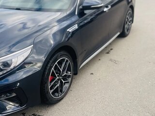 2018 Kia Optima IV Рестайлинг, синий, 1850000 рублей, вид 3