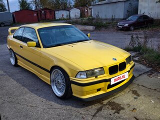 1994 BMW 3 серии 325i III (E36), жёлтый, 1000000 рублей, вид 3