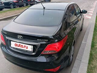 2014 Hyundai Solaris I Рестайлинг, чёрный, 1400000 рублей, вид 3
