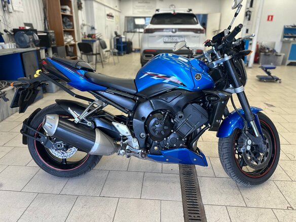 2007 Yamaha FZ1, голубой, 630000 рублей - вид 12