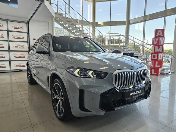 2025 BMW X5 40i IV (G05/G18) Рестайлинг, серый - вид 5