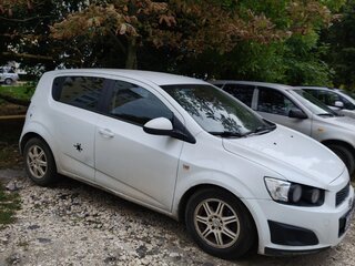 2015 Chevrolet Aveo II, белый, 590000 рублей, вид 4