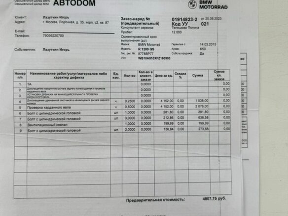 2015 BMW R 1200 GS, серый, 1100000 рублей - вид 15