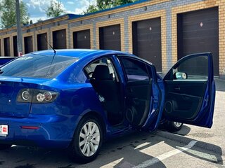 2008 Mazda 3 I (BK) Рестайлинг, синий, 490000 рублей, вид 5