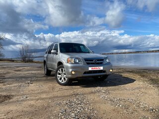 2004 Mazda Tribute I Рестайлинг, серебристый, 620000 рублей, вид 2