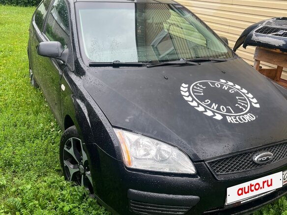 2007 Ford Focus II, чёрный, 350000 рублей