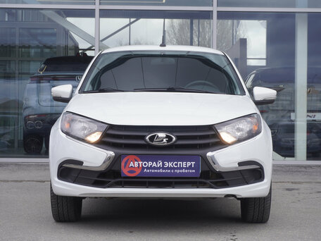 2021 Lada (ВАЗ) Granta I Рестайлинг, белый, 677000 рублей, вид 2