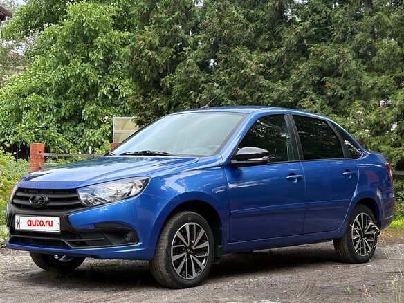 2021 Lada (ВАЗ) Granta I Рестайлинг, синий