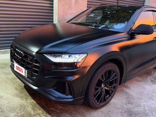 2018 Audi Q8 55 TFSI I (4M), оранжевый, 4850000 рублей, вид 3