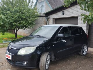 2009 Skoda Fabia II, чёрный, 570000 рублей, вид 1