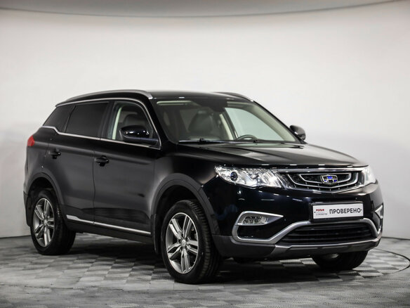2018 Geely Atlas I, чёрный - вид 2
