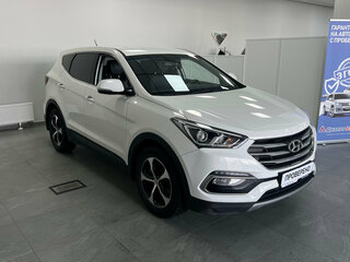 2015 Hyundai Santa Fe III Рестайлинг, белый, 2350000 рублей, вид 3