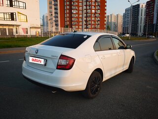 2018 Skoda Rapid I Рестайлинг, белый, 880000 рублей, вид 4